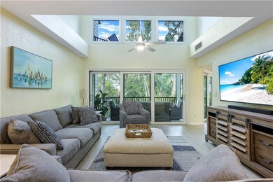 Vaulted ceilings with a TON of windows.