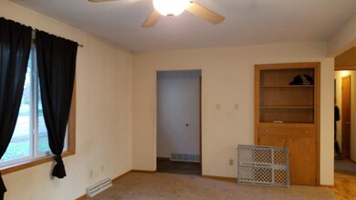 Front entry, notice the built-ins.