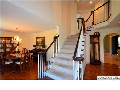 Foyer to stairs