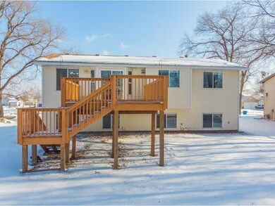Oversized deck to enjoy the nice days at home with