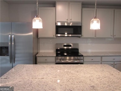 Alot of cabinetry and counter space