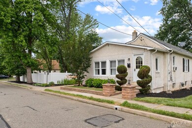 large corner lot with long driveway