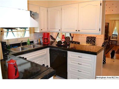 LARGE eat-in kitchen has been updated!