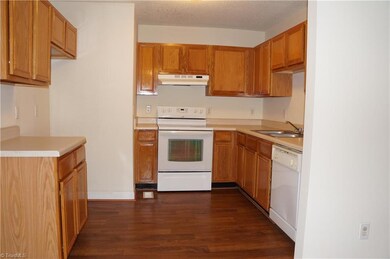 Spacious kitchen.