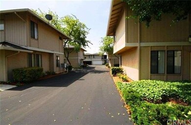 Driveway into the complex.