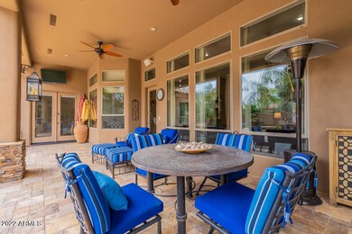 Covered patio