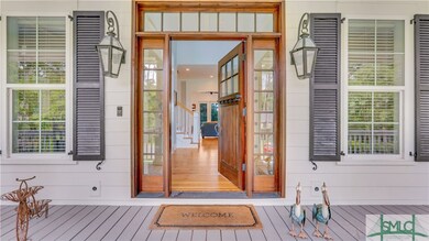 Open front door to come on inside