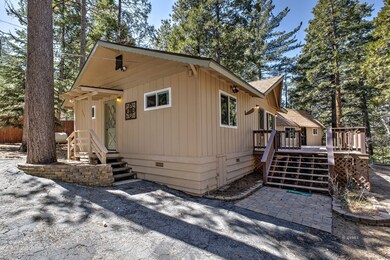 Steps to Large Deck/Access to Cabins