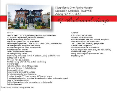 1 List of Amenities 2-4-19