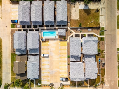 Pool and parking