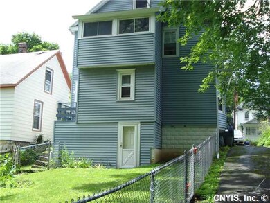 Exterior Back Rear view - walk out b ment  fenced 
