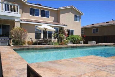 Backyard with amazing pool and views