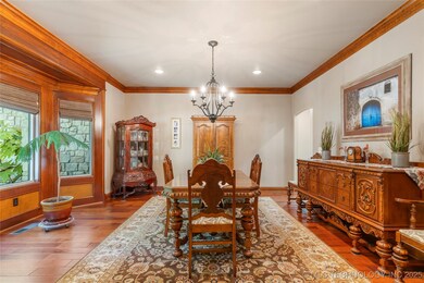 Large dining room with Low E windows