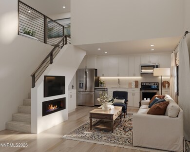 Kitchen & Living Room