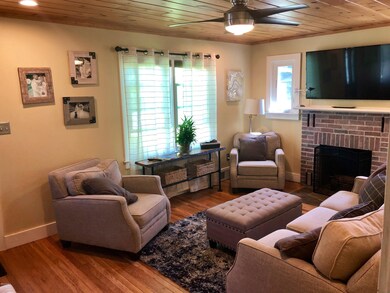 Living room from hallway