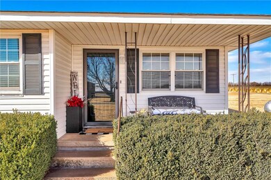 Covered front porch