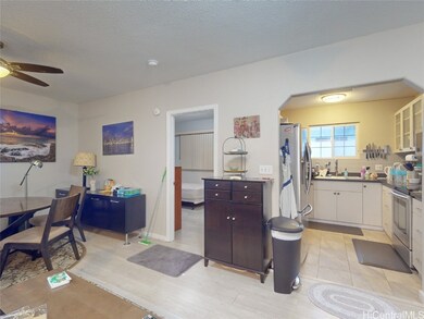 Upstairs looking into kitchen