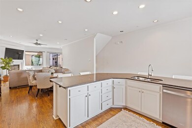 Large open concept kitchen perfect for entertainin