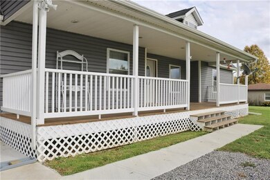 PVC railing adds to the low maintenance exterior.