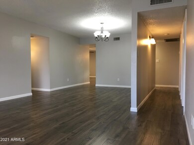 Dining & hallway to bedrooms