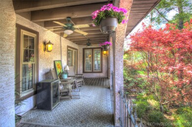 Large Balcony over looking beautiful landscape and