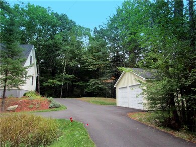 Garage and paved driveway new in 2015