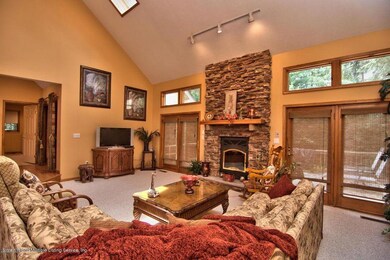 Living Room with gas fireplace
