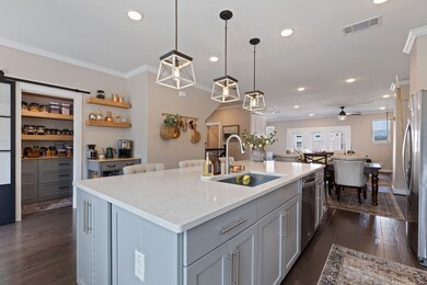 Open flowing floor plan with tons of natural light