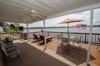 Lower level walk-out leads to covered patio and gr