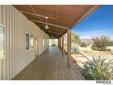 Northside porch facing west