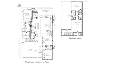 Cantey Floorplan Two-Story
