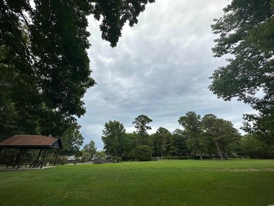 View of common area greenspace with gazebo