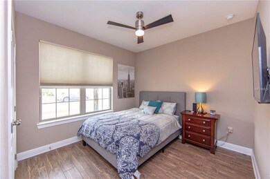 Bedroom #2 at the front of house has two large win