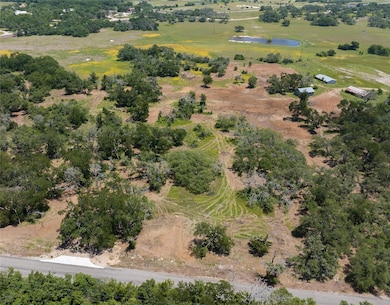 Aerial view of a large body of water