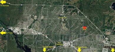 Location in North Port