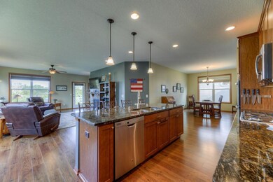 Rich Maple Cabinetry and Trim throughout!