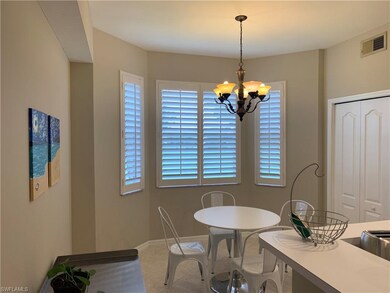 Morning room -- windows with plantation shutters a