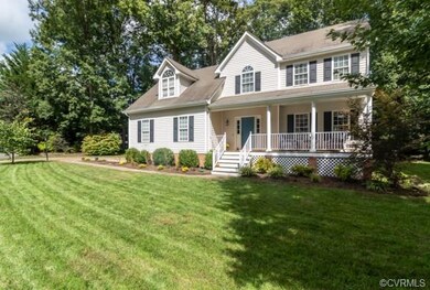 Large front yard with sprinkler system