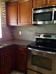 Stainless stove and microwave