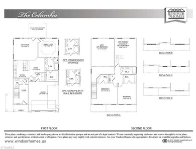 Floorplan of the Columbia