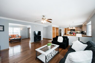Crown molding throughout the main level!