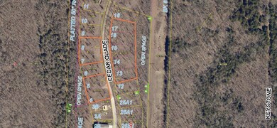 Lot 8 Cedar Glade GIS Map
