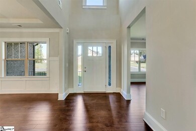 Two-story foyer with lots of natural light