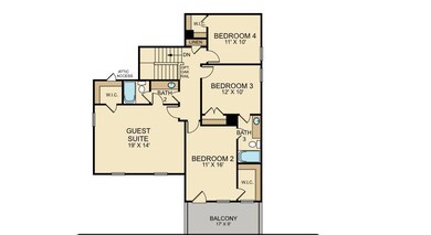 Kingston Second Floor schematic
