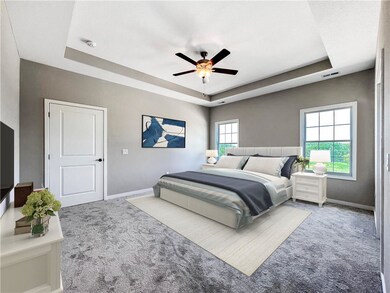 Primary Bedroom virtual staging