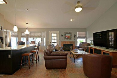 Kitchen and Family Room
