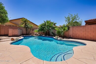Refreshing crystal clear pool