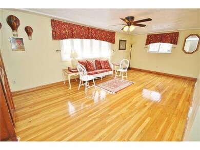 Living Room. Chandelier has been replaced with cei