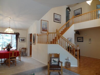 Stair case from Living room/Entryway