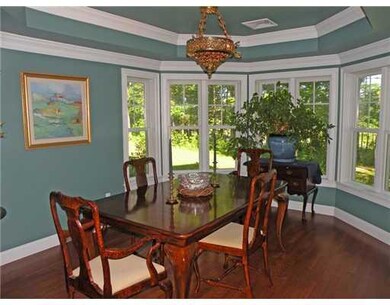Dining Room. The large dining room...